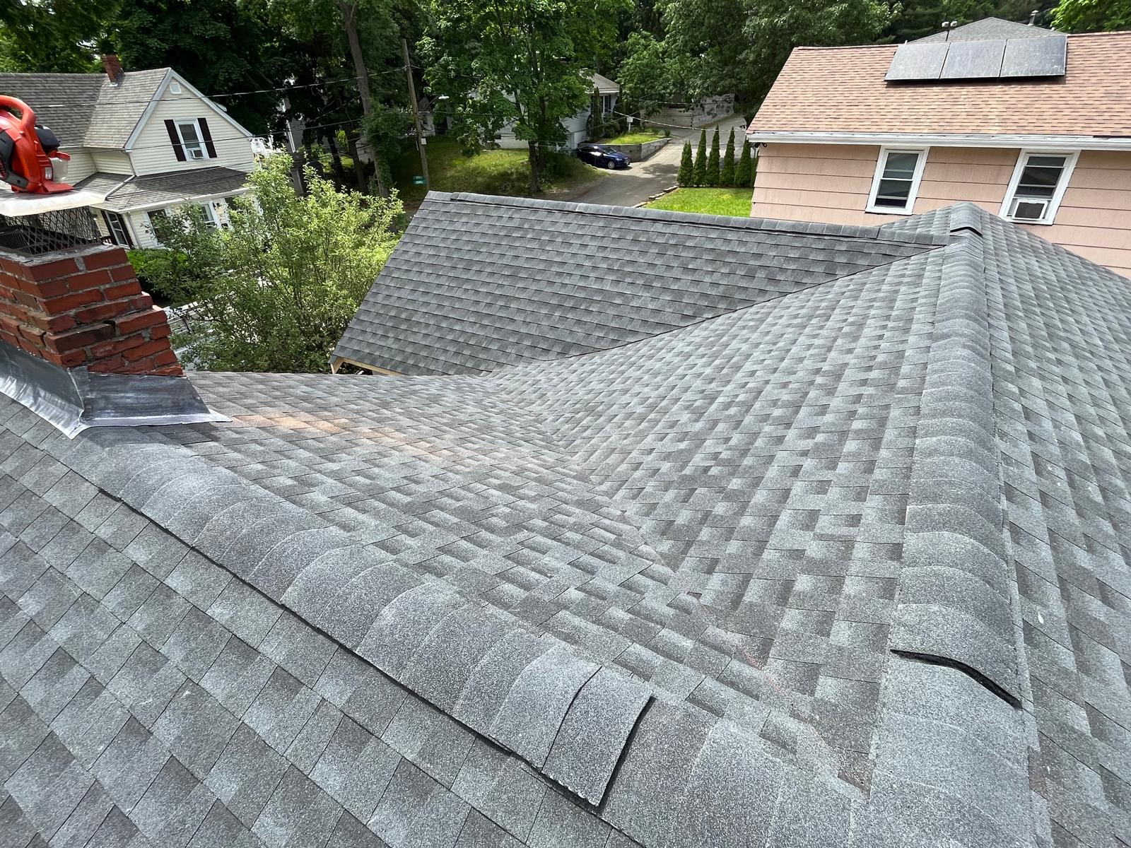 Roofing project by All Star Corp