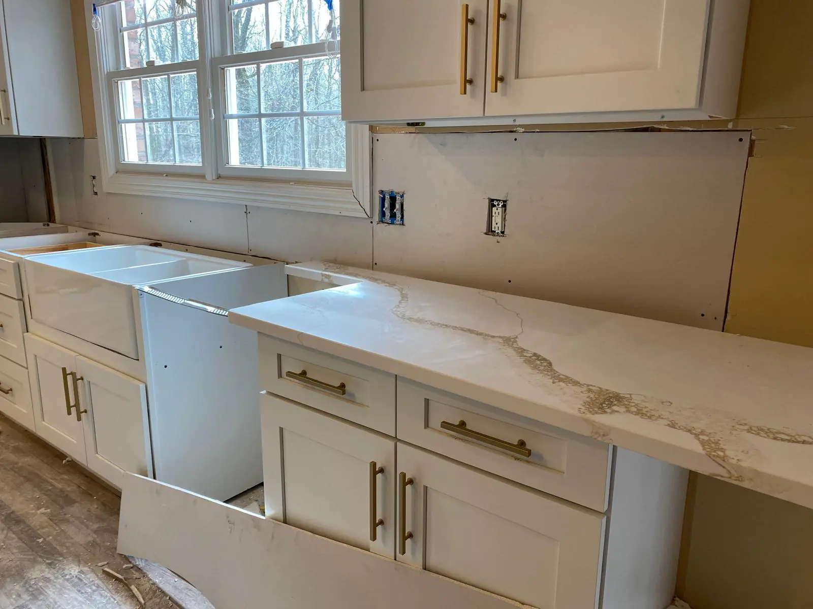 Interior remodeling project by All Star Corp